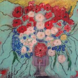 Painting by Mario Garza Testing Alternative Text