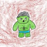 Baby Hulk by Luis Mecia
