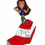 Ice Cream Girl by Marjorie Guerra