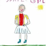 Skater Girg by Joni Stone