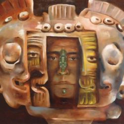 "Mask of Death and Rebirth"
by Valerie Chagolla